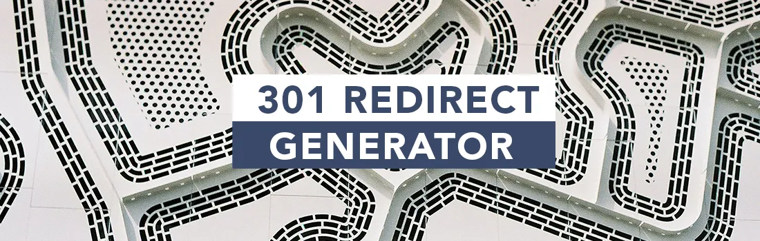 301 redirect generator