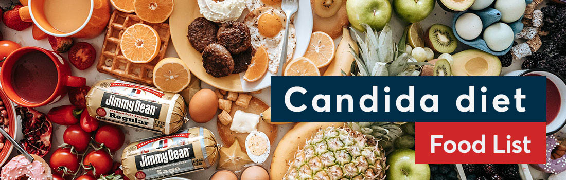 Candida diet food list