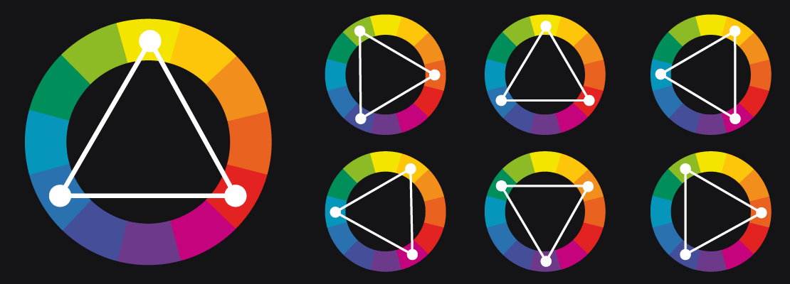 triadic color scheme