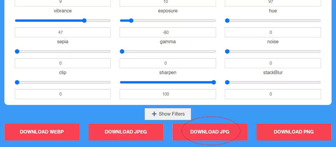 how to increase image contrast step 4