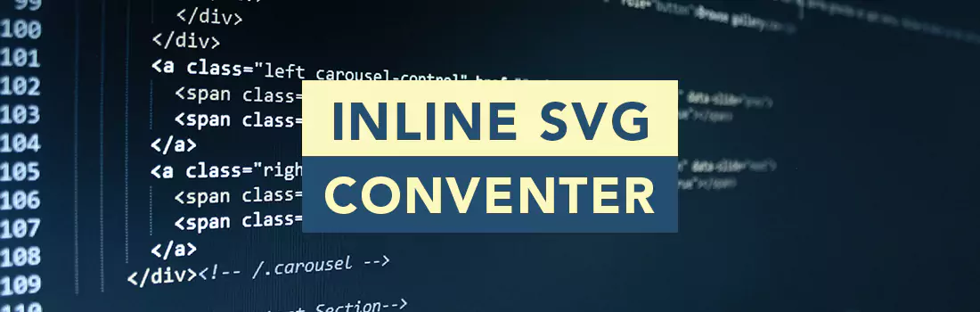 svg to code - inline svg converter