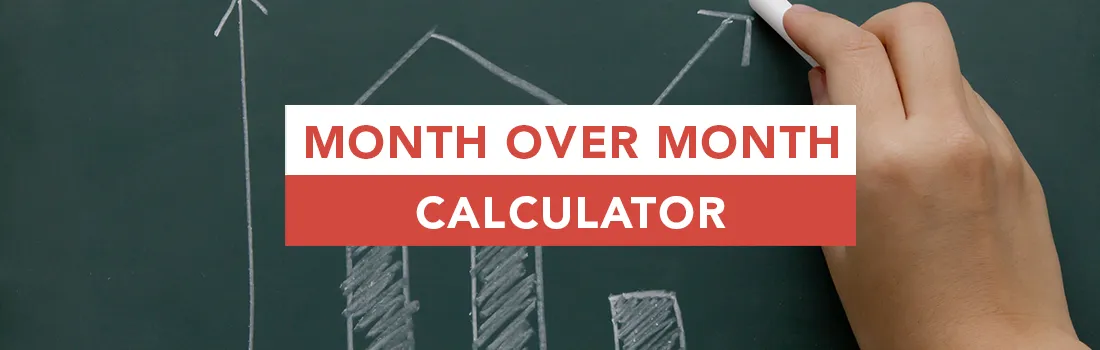 Month over month calculator